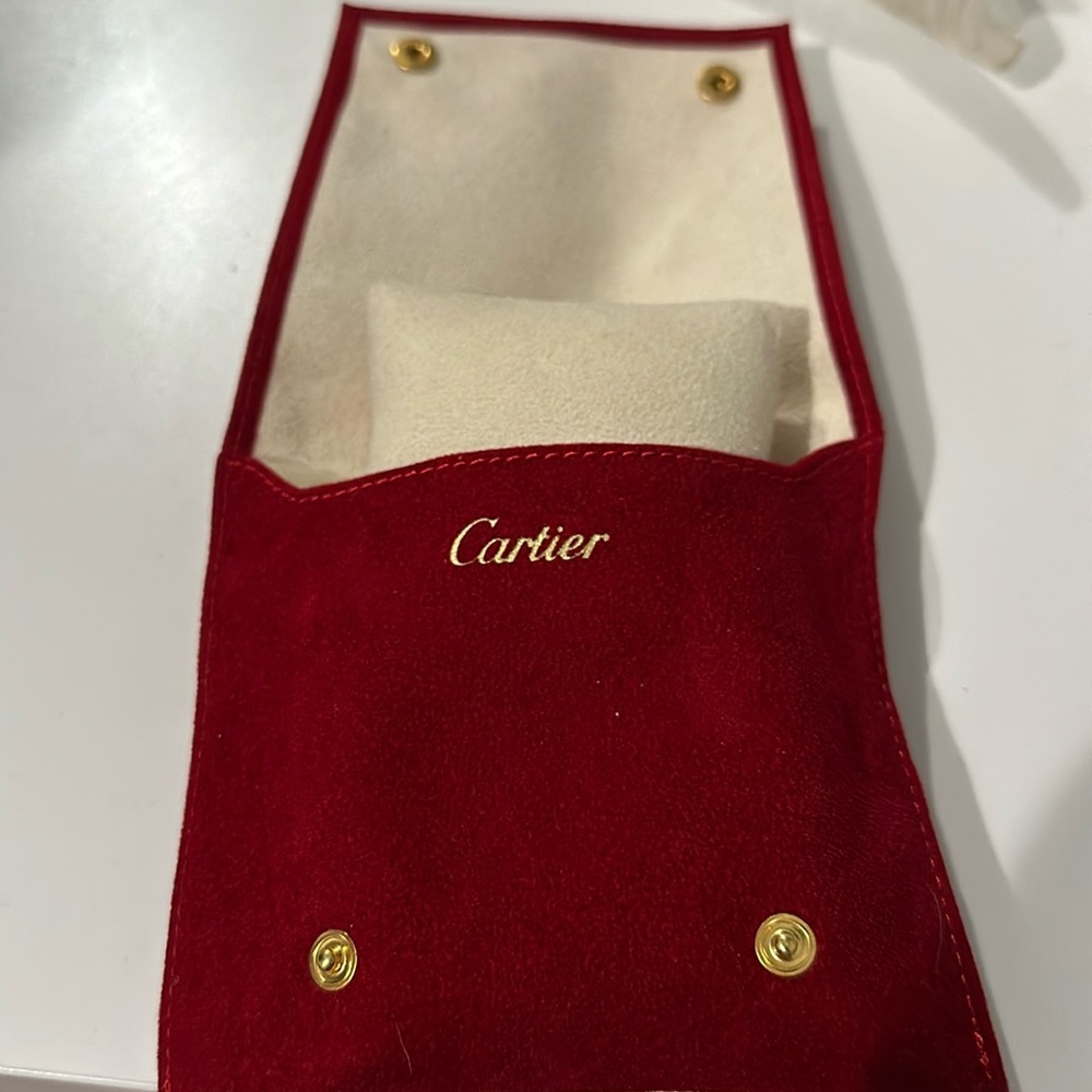 Cartier travel poach